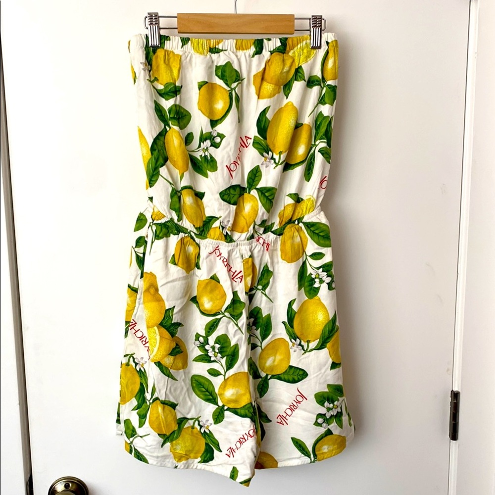 JOYRICH LA Citrus Print Romper 🍋NWT!
